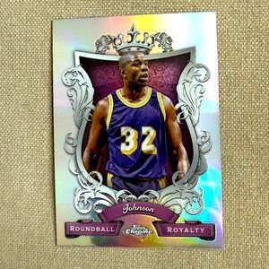 Magic Johnson 2024 Topps Chrome Roundball Royalty NBA Basketball Card